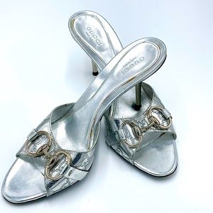 Genuine Gucci sandals size 7 with Gucci logo